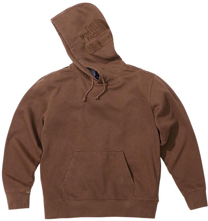 Supreme®/The North Face® Pigment Printed Hooded Sweatshirt view 6